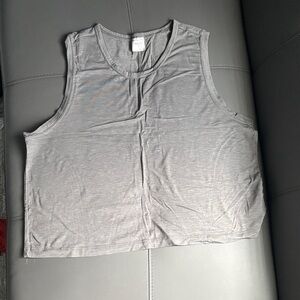 Athleta Women's Grey Sleeveless Tank Top